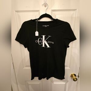 Calvin Klein Jeans Black Short Sleeve Tee